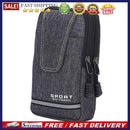 Male Oxford Cloth Mobile Phone Holder Zipper Outdoor Jogging Sports Running Bag