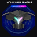 #A 4 Finger Game Controller Shooting Trigger Joystick Buttons for PUBG Mobile