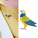 Peace dove in the colors of the Ukrainian flag as a For peace gift N1B6