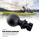 Universal Fishing Pole Base Holder Connector for Canoe Inflatable Boat Parts