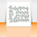 Metal Cutting Dies Cut Die Mold Leaf Strip Decoration Craft Paper Scrapbook G6F4