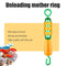 8pcs Quick Release Sub-Clip Silicone Sub-Line Thread Clamp Fishing Tackle Tools