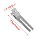 Setting Hairdressing Style Duck Mouth Hair Clip Fixed hair clip Double Prong
