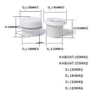 Silent Round Vent Air RV Roof Mushroom Head Shape Motorhome Ventilation Cap
