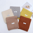 Woman Knitting Autumn Winter Long Keep Warm Shawl Solid Color Bib Scarf