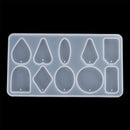Molds Oval Heart Round Shape Jewelry Making Mould Earring Chams Necklace