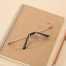 Heart-shaped Frames Glasses Frame Decoration Eyewear Photography Eyeglasses