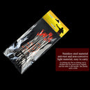 20pcs Ice Fishing Top Winter Fishing Soft Rod Fishing Tackle (1.0-4.0g) Newly