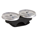 Finger Jingle Tambourine Aluminum Jingles Finger Handbell for Bongos Congas