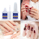 Acrylic Rhinestones False Nails Tips Nail Art Glue Nail Care Tool Manicure