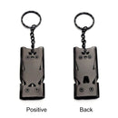 Survival Whistle - Super Loud 2pcs Distress Rescue Signal Whistle with Keychain