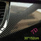 7D Glossy Carbon Fiber Vinyl Film Intrior Wrap Stickers Decals 12" Film 60" B5K5