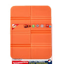 Camping Cushion Seat Foldable XPE Foam Pad Waterproof for Picnic (Orange) Newly