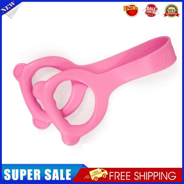 Yoga Fitness Resistance Band 8 Word Chest Expander Exercise Rope (Rose Red)