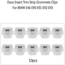 10Pcs Car Interior Trim Clips Door Grommets For BMW 3 Series E46 E90 E91 E92 E93