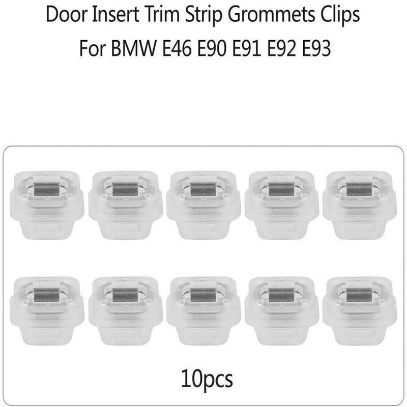10Pcs Car Interior Trim Clips Door Grommets For BMW 3 Series E46 E90 E91 E92 E93