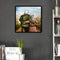 Back View of Old Couple Oil Paint By Numbers Kits DIY Wall Art Craft Gifts