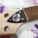 DIY Handle Empty Wooden Block Ebony Wood Musical Instruments Inlay Decoration
