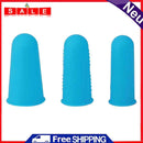 Matefield Anti-Slip Hot Glue Gun Fingerguard Silicone Finger Guard, Blue