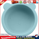 Kids Silicone Plate Baby Bowl with Suction Non-Slip BPA Free Dish (Green) Newly