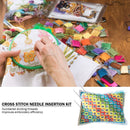 Cross Stitch Embroidery Needle Insert Bag DIY Sewing Knit Thread Pin Pouch Newly