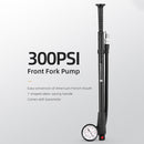 CYCLINGBOX American/Presta Valve Universal Bike Tire Inflator Cycling Accessory