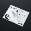 DIY Night House Metal Stencils for Scrapbook Embossing Craft Cutting Dies-1