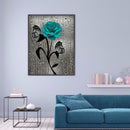5D Diamond Painting Rose Butterfly Full Square Rhinestone DIY Home Decoration