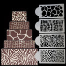 Accessories Silicone Cake Mold Embossing Mould Crocodile Pattern Leopard Grain