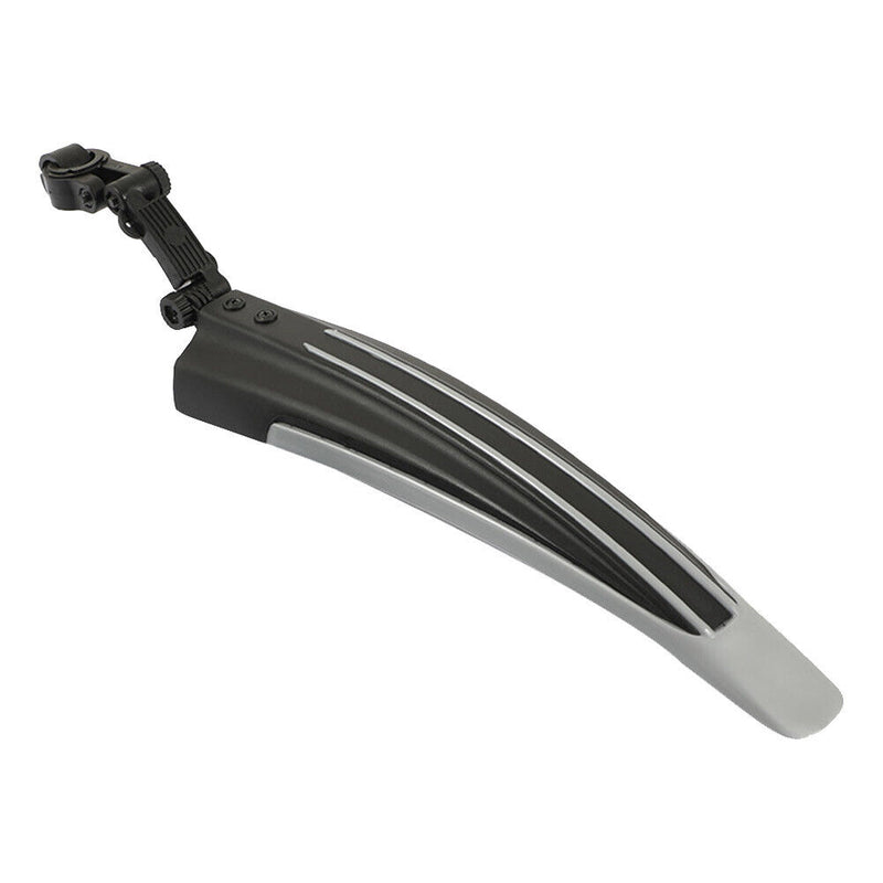2pcs Mountain Bicycle Splash Fender Guard Bike Rear Front Mudguard (Grey) Newly