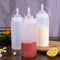 1* Plastic Clear Squeeze Squeezy Sauce Bottles Mayo 240ml Dispenser Bottles M9O8