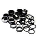 5pcs/set 28.6mm Carbon Fiber Washers MTB Bike Bicycle Headset Stem Spacers Newly