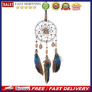 Feather Wind Chimes Dream Catcher Car Pendant Hanging Adornment Handmade Gi