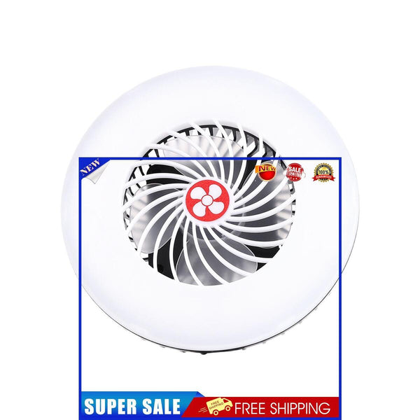 Multifunctional Lantern with Fan 3 Gear Wind Speed Solar Lamp for Camping B