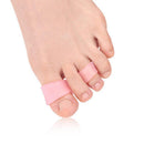 Toes Separator Bunion Bone Ectropion Hallux Valgus Care Correctors (Pink)