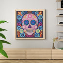 Round crystal full of diamonds diamond painting abstract B1782