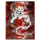 Full Cross Stitch 11CT Mythical Beast White Tiger Stamped Embroidery (2)