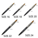 Manicure Powder  Bursh For Acrylic Powder Round Shaped Acrylic Nail Brush