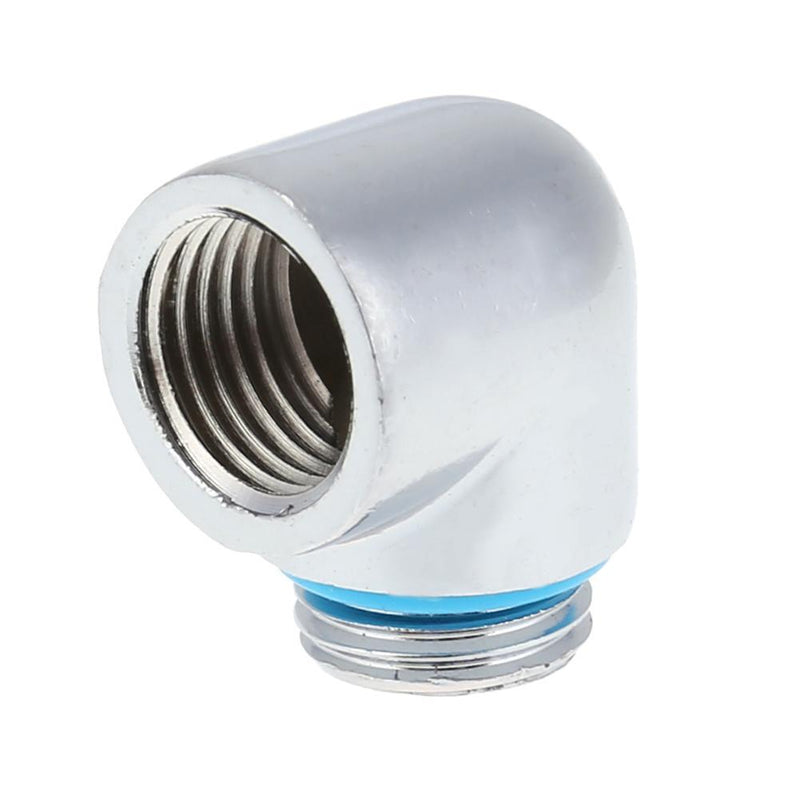 G1/4 Inner Outer Thread Water Tube Elbow Converter for PC Water Cooling