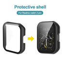 Watch Protect Cover+Screen Film for Realme Watch 2 Pro Case Shell (Black) Newly