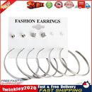 6pair Fashion Women Geometric Hoop Ear Stud Drop Earrings Jewelry Set Gift Newly