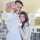 Couple Keychains - I Love You More The End I Win Cute Friendship Keyring Newly