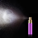 10ml Mini Perfume Refillable Bottle Travel Cosmetic Spray Atomizer (Purple)