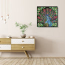 5D Diamond Painting Peacock Partial Special Shape Rhinestone DIY Art Crafts K