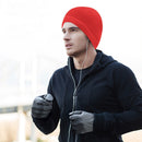 Beanies Hats Winter Warm Sports Cycling Running Ski Bonnet Caps (Red)