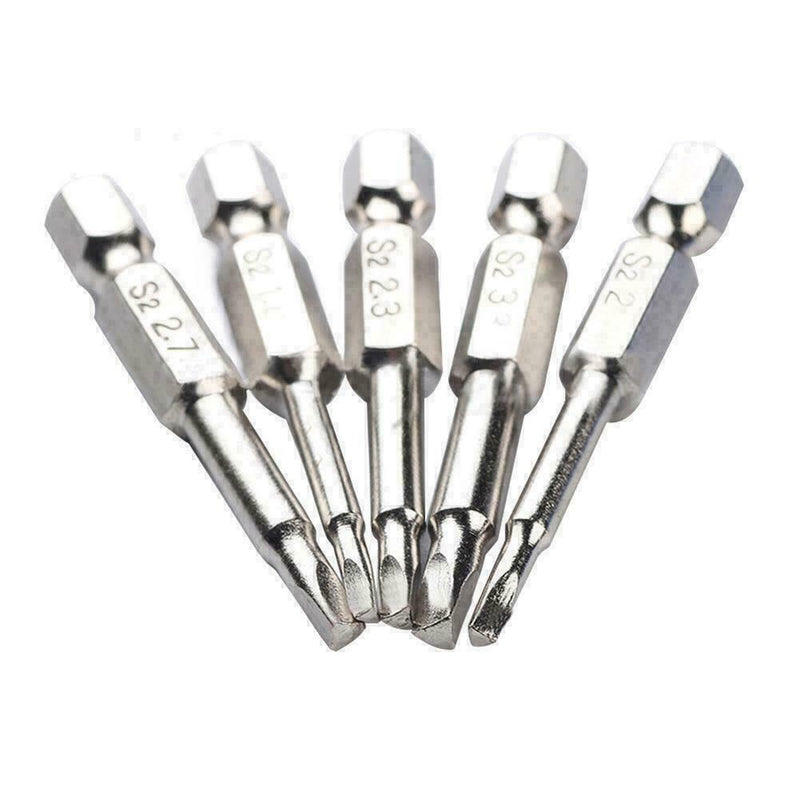 5Pcs Sale Magnetic Triangle Head Screwdriver Bits S2 BEST Steel Shank V9S5 H3H9