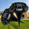 4pcs Waterproof LED Solar Outdoor Ground Lawn Lamp Landscape Night Light