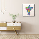 5D Partial Special Shaped Diamond Painting Hummingbird Poster Kit (UP259) Newly