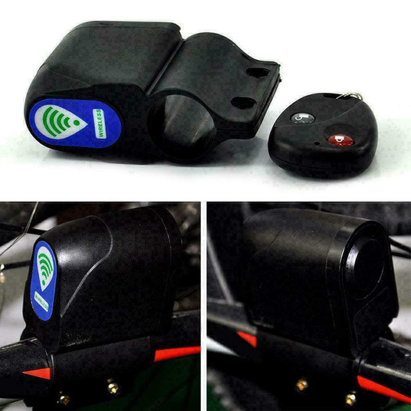 Wireless Alarm Lock Bicycle Bike Security Anti-Theft With E5B7 Goo Remote U0J2