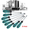 Insulated PP Handle Screwdrivers Electrician\\\'s Screw Driver (75mm/Straig